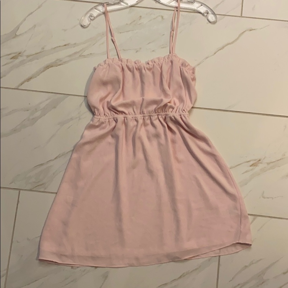 Aritzia light pink dress
